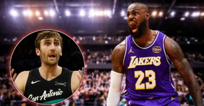 40-Year-Old LeBron James' Monster Dunk on Luke Kornet Shocks Netizens - "MJ Was at The Casino This Age"