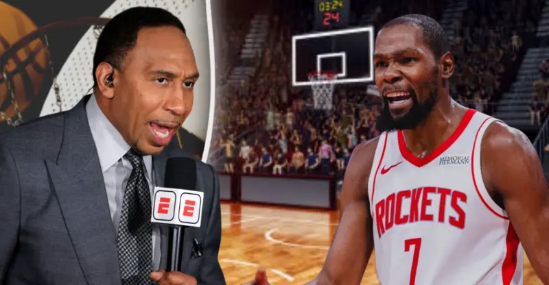 Stephen A. Smith Goes OFF on Kevin Durant For Deflecting All-Star Catastrophe Onto Europeans