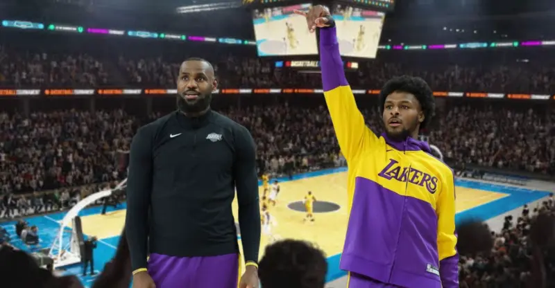LeBron James Admits Playing a Playoff Game With His Son Was Career's Wildest Experience