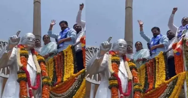 రాజ్యాంగ నిర్మాతకు తెలుగు రాష్ట్రాల ముఖ్యమంత్రులు ఘన నివాళులు