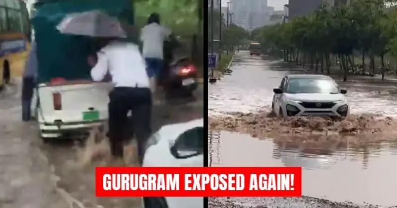 'Gurugram Turns Into Water Park', Delhi-NCR Waterlogged Due To Heavy Rains