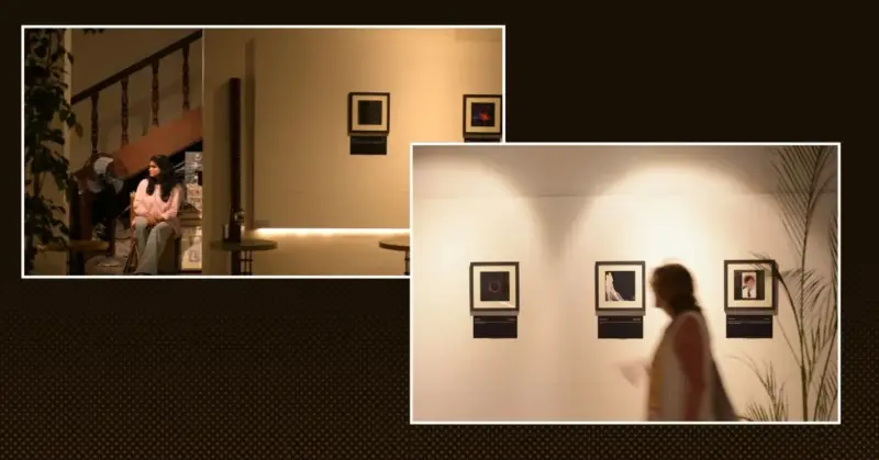Echoes of Colour: Artist Malavika's Introspective Art Showcase in Lila Art Cafe, Kochi