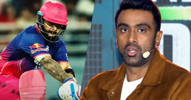 Ashwin Calls Riyan Parag A 'Special Player' As Latter Plays A Great Knock After Vaping Row