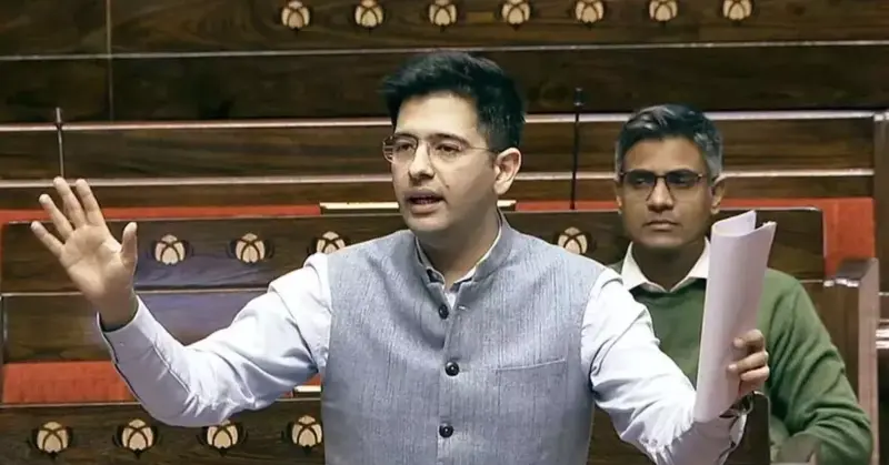 ರಾಜ್ಯಸಭಾ ಉಪನಾಯಕ ಸ್ಥಾನದಿಂದ ವಜಾ; ಎಮೋಜಿಯೊಂದಿಗೆ ವೀಡಿಯೊ ಪೋಸ್ಟ್ ಮಾಡಿದ ರಾಘವ್ ಚಡ್ಡಾ!