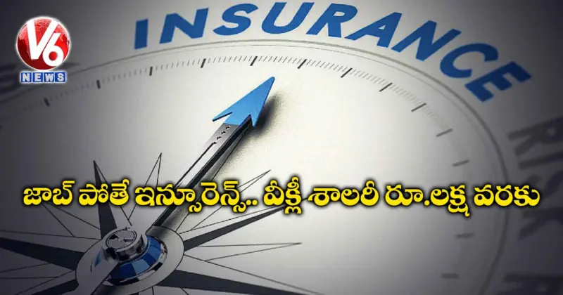 జాబ్ పోతే ఇన్సూరెన్స్.. వీక్లీ శాలరీ రూ.లక్ష వరకు