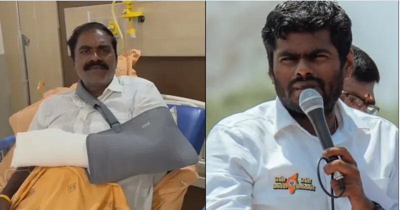 அண்ணாமலை தோற்றால்.எச்சரித்த மாஜி போலீஸ். அரண்டுபோன பத்திரிகையாளர்கள்!