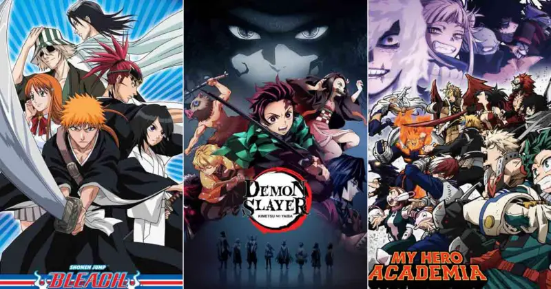 Top 9 Anime Shows For Beginners: Demon Slayer, My Hero Academia, Bleach & More!