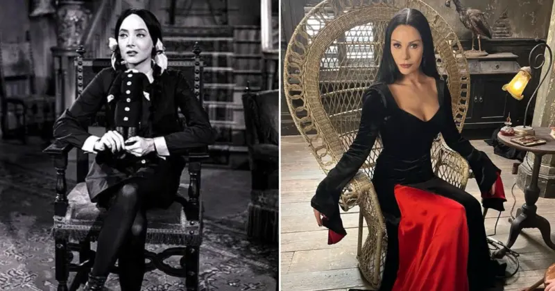 Wednesday: Meet Actresses Who Played Morticia Addams - From Carolyn Jones To Catherine Zeta-Jones