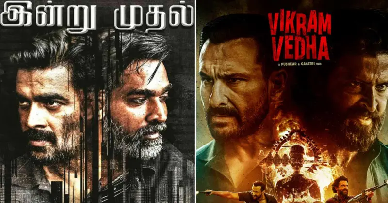 'OG' Vikram Vedha VS Hindi Remake At The Box Office: While Vijay Sethupathi-R Madhavan's Film Enjoyed 372% Returns, Hrithik Roshan-Saif Ali Khan Starrer Suffered A Reported Deficit Of 72 Crores