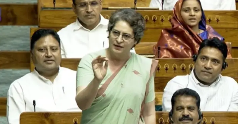 "Only One Who Didn't Bend": Priyanka Gandhi Stands by Rahul in LS Debate