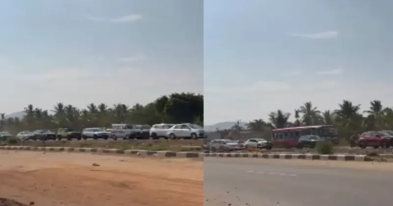 Viral Video Shows Heavy Traffic On Bengaluru-Mangaluru Highway During Long Weekend