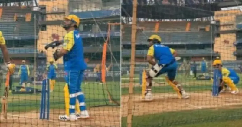 MS Dhoni Resumes Net Practice: Will the CSK Legend Play in IPL 2026?