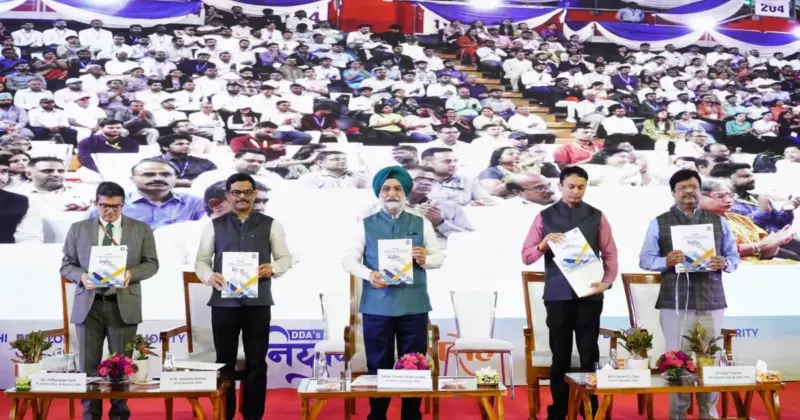 Delhi LG Gives Appointment Letters To 1,647 DDA Recruits At Yamuna Sports Complex Event
