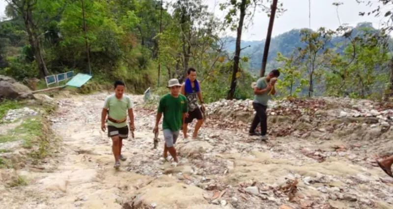 Democracy treks through Buxa Hills