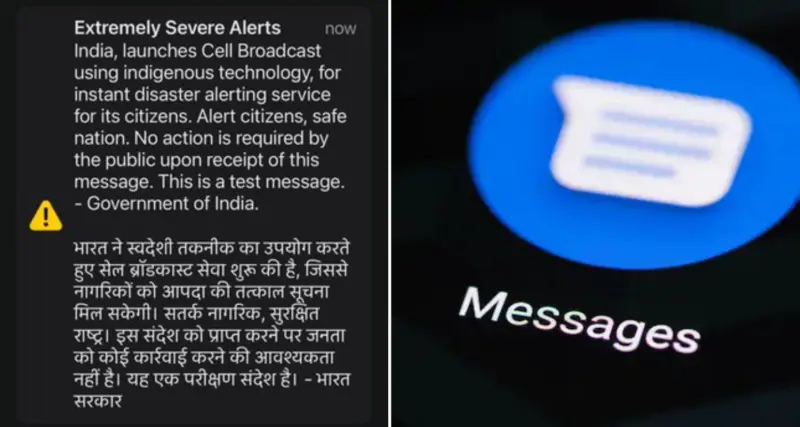India rolls out disaster alert system, citizens get test messages