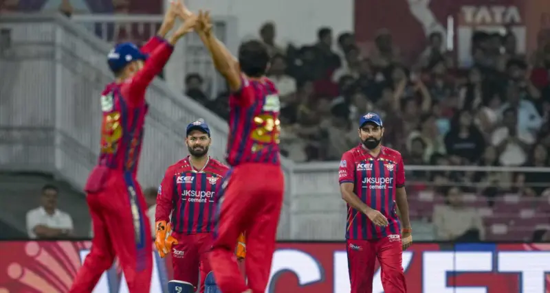 LSG defeats RCB in rain-curtailed IPL match