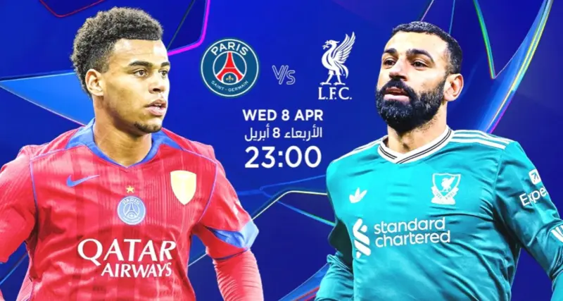PSG to face Liverpool in Champions League quarter-finals