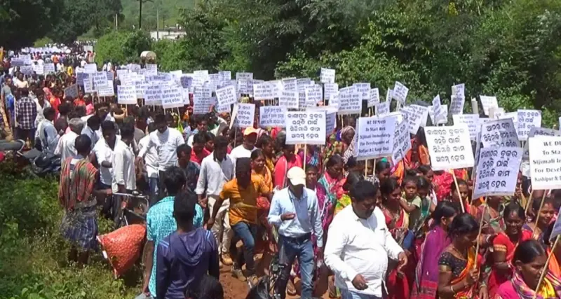 Odisha: Tribals protest Vedanta project in Sijimali, many injured