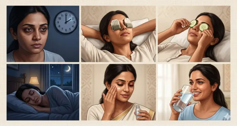 கருவளையங்கள் நீங்க வழிகாட்டி: பொலிவான கண்களுக்கான எளிய மற்றும் அறிவியல் தீர்வுகள்!
