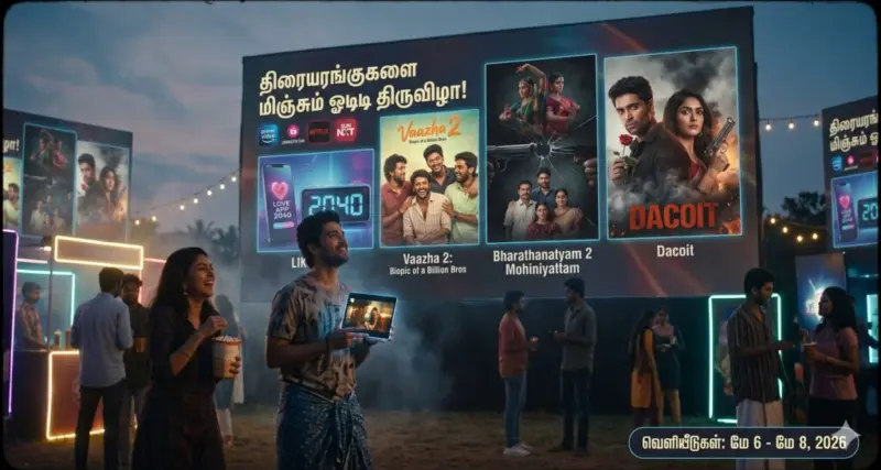 "திரையரங்குகளை மிஞ்சும் ஓடிடி திருவிழா!" - இந்த வாரம் வெளியாகும் சௌத் இந்தியப் படங்கள்.!