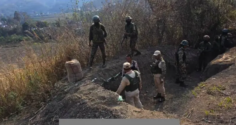 Gunfight in Manipur; six bunkers dismantled in Ukhrul