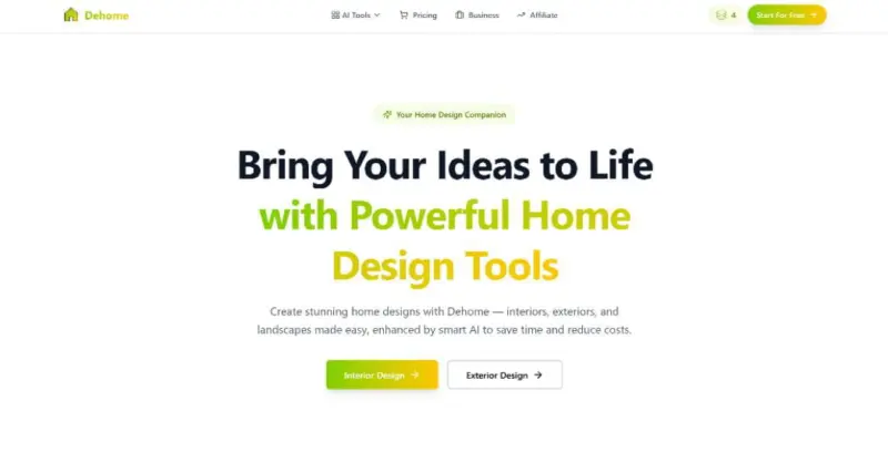 Home Design AI & AI Blueprint Generator: The Future of Smart Architecture with Dehome AI
