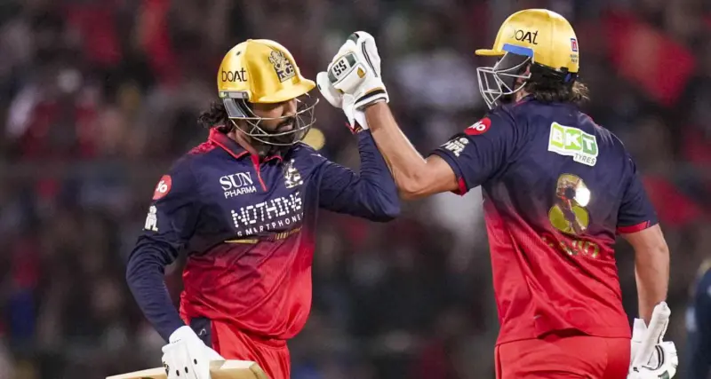 RCB crush GT by five wickets