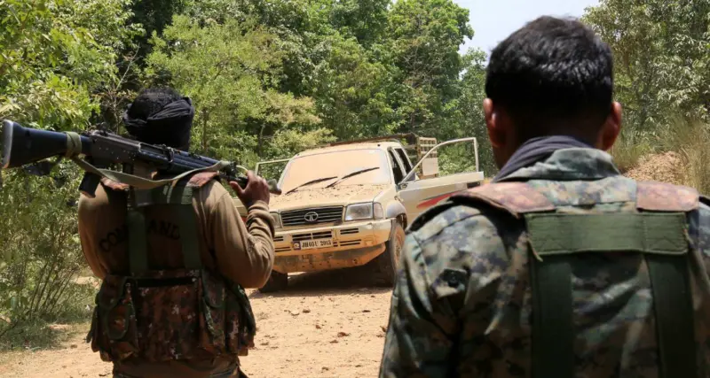 Top Maoist Misir Besra trapped in Jharkhand's Saranda forest