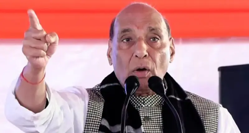 "If You Eye Bengal, God Knows How Many Pieces Pakistan Will Break Into!" Rajnath Singh's Roar