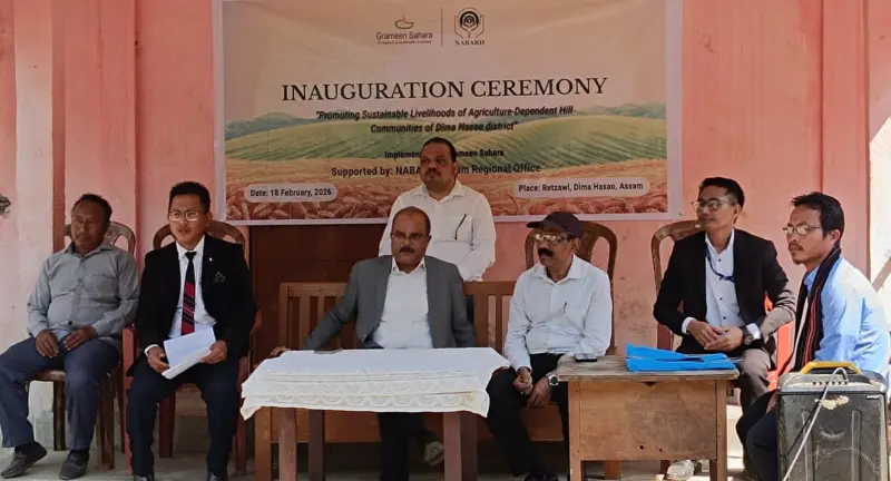 Haflong: NABARD-supported FSPF Project launched in Retzawl, Dima Hasao