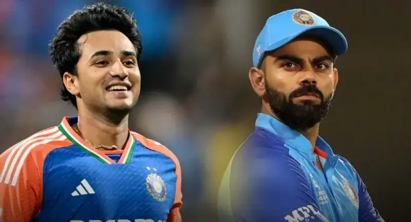 Virat Kohli in 2024 T20 Cup Final vs Abhishek Sharma in 2026 T20 World Cup Final