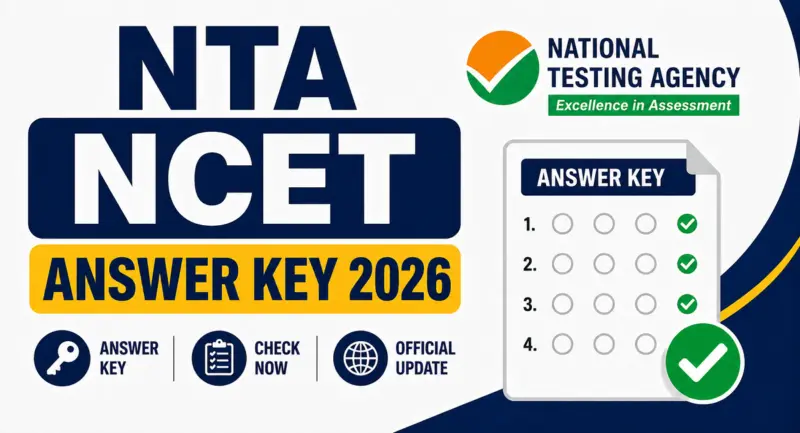 NTA NCET Answer Key 2026