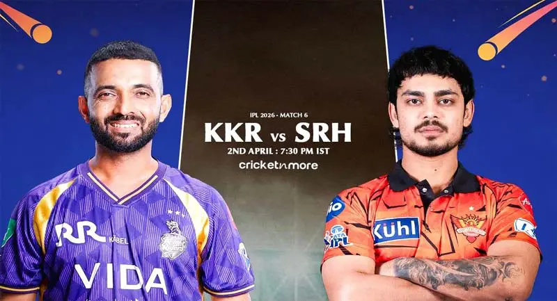 నేడు KKR, SRH మధ్య మ్యాచ్ ..గెలుపు ఎవర్ని వరిస్తుందో ?