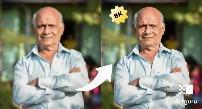 Upscale Your Portraits to Stunning 8K for Print and Professional Use