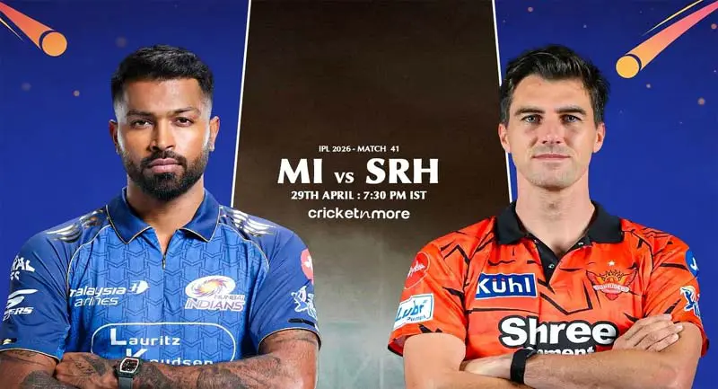నేడు SRHతో ముంబై తో తాడోపేడో !!