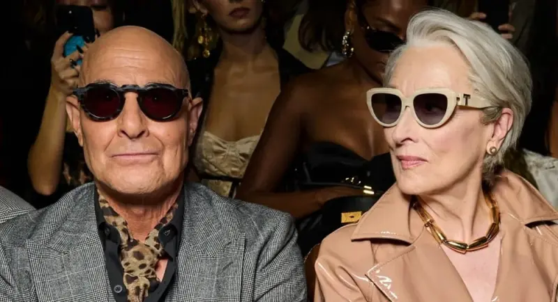 A real life 'Devil Wears Prada' moment: Meryl Streep meets Anna Wintour at Milan Fashion Week