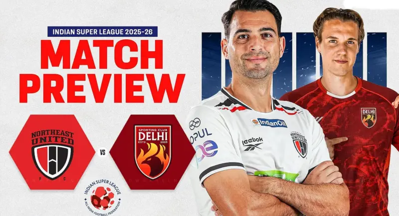 NorthEast United FC set for clash against Sporting Club Delhi