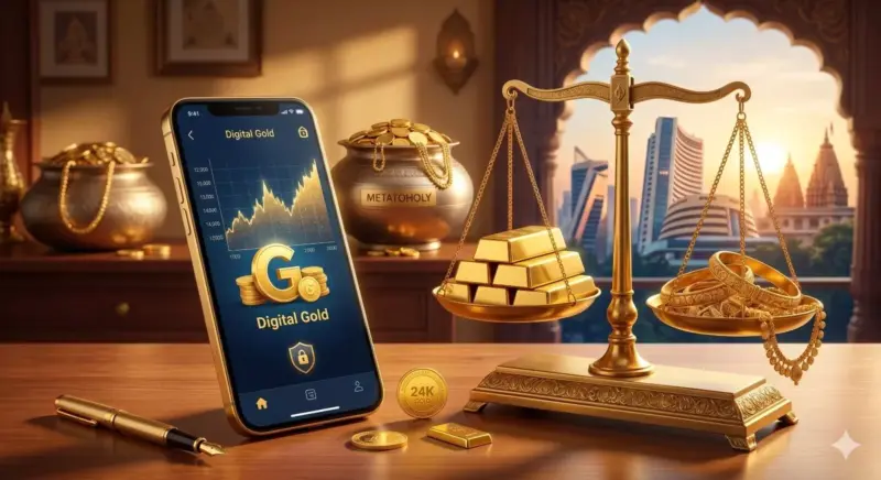 डिजिटल गोल्डमध्ये गुंतवणूक करणे सुरक्षित आहे का?