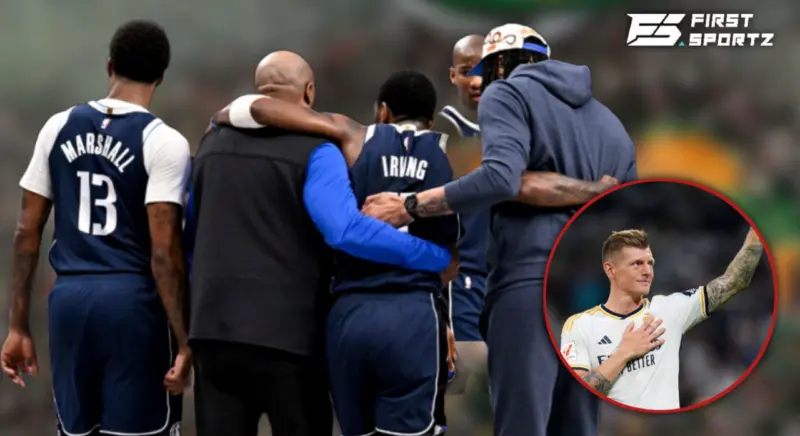 Real Madrid legend laments Kyrie Irving's gruesome knee injury