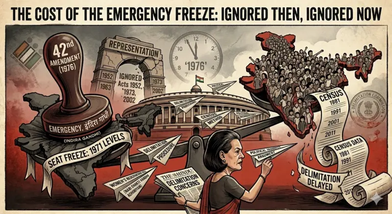 Congress' delimitation concern ignores political inequity it created in 1976