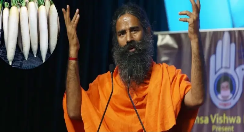 "Cure for 100 Diseases": Baba Ramdev Reveals Radish Secrets, How This Winter Vegetable is a 'Fat Cutter'