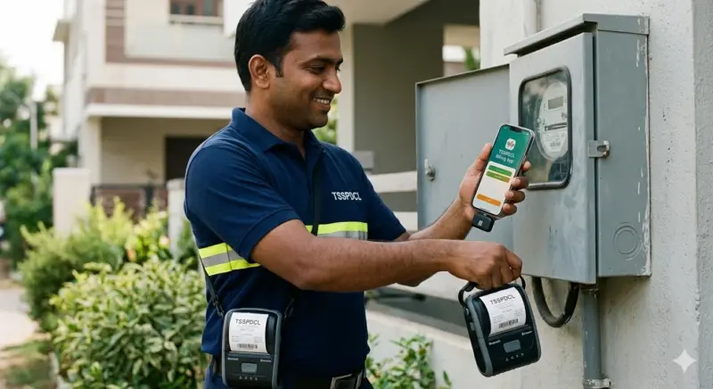 ఇక స్మార్ట్‌ఫోన్‌తోనే కరెంట్ బిల్లుల జారీ!