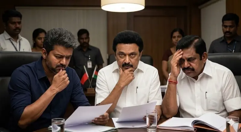 விஜய்யை ஆட்சி அமைக்க விடாமல் தடுத்தால் அவர் இன்னும் விஸ்வரூபம் எடுப்பார்.. அதிமுக, திமுக இணைந்து கொடுக்கும் ஆட்சி தப்பித்தவறி கவிழ்ந்து மறு தேர்தல் நடந்தால் எல்லா கட்சிகளும் காலியாகிவிடும்.. அரசியலே செய்ய முடியாத நிலை ஏற்படும்.. மக்கள் அவ்வளவு கோபப்படுவார்கள்..