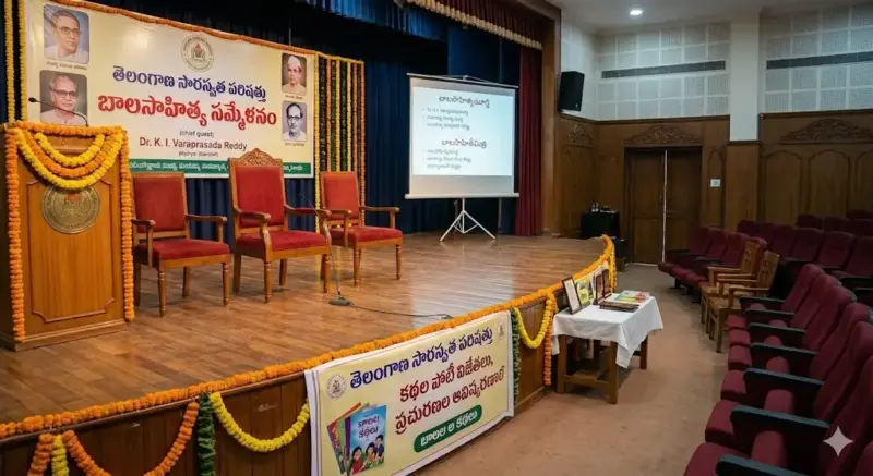 తెలంగాణ సారస్వత పరిషత్తు బాలసాహిత్య అవార్డుల ప్రకటన