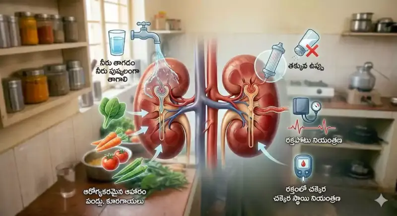 మూత్రపిండాల పనితీరు బలంగా మారాలంటే.. ఈ అలవాట్లు పక్కాగా పాటించాలి..!