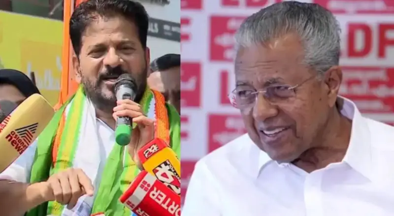 ഡാഷ് മോനേ രേവന്താ മറുപടി വരുന്നുണ്ട്: രേവന്ത് റെഡ്ഡിക്കെതിരേ പിണറായി വിജയൻ