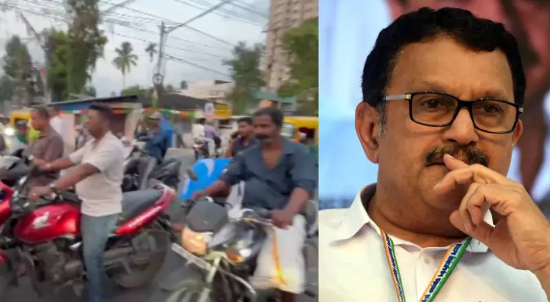 ആളില്ലേ ആശാനേ.; വട്ടിയൂര്‍ക്കാവില്‍ പ്രചാരണത്തിന് പ്രവര്‍ത്തകരെ കിട്ടാതെ കെ മുരളീധരൻ, വാഹന പര്യടനത്തിനു പോലും ആളില്ല