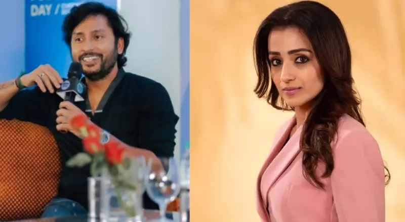 'ഒരുപാട് പ്രശ്നങ്ങളാണ് നേരിടുന്നത്, തൃഷയായി ഇരിക്കുകയെന്നത് എളുപ്പമുള്ള കാര്യമല്ല'; സംവിധായകൻ ആര് ജെ ബാലാജി