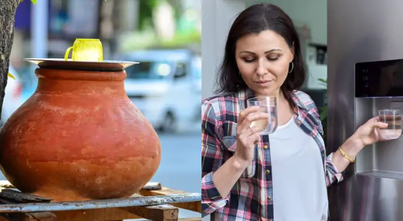 മണ്‍പാത്രത്തിലെ വെള്ളമോ ഫ്രിഡ്ജിലെ വെള്ളമോ ? ആരോഗ്യത്തിന് മികച്ചത് ഏതെന്ന് നോക്കാം