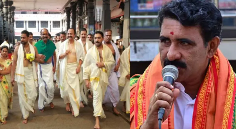 മുഖ്യമന്ത്രി വിഡി സതീശന്റെ ക്ഷേത്ര ദര്‍ശനത്തില്‍ ആചാരലംഘനം, ഹൈക്കോടതിയെ സമീപിക്കാൻ ബിജെപി